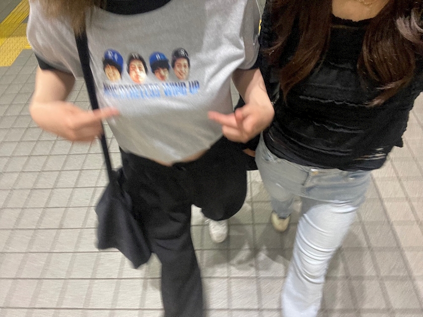 キャスト同士で撮影した仲良し写真