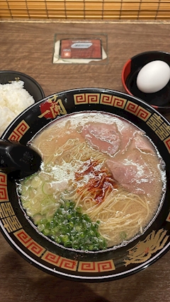 一蘭さん、おひさしぶりです【たまご】