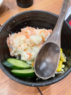 めんたいポテトサラダ