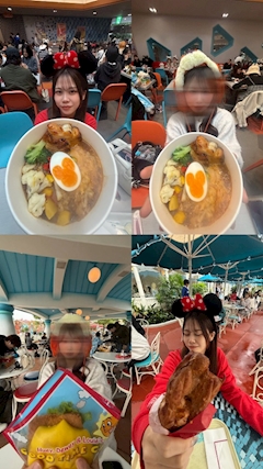 りお「gogo夢の国🌟」