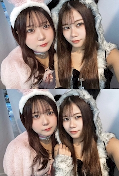 りお「bunny ✖️ wolf 👻⸒⸒」