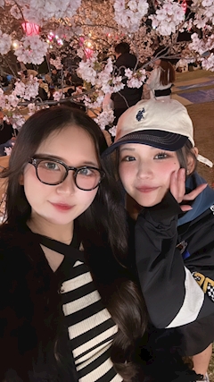 ぽん「お花見🌸」