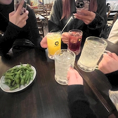 みり「出勤前に飲んできた！💞」