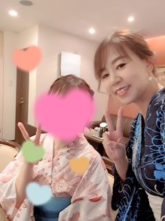 由佳子オーナーママ 🐉志安 Shi an 🦚「浴衣👘」