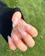 新着ブログ NEWネイル💅絶対このデザインやりたくてやってみたら可愛すぎた🤍🤍🤍