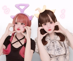 女の子