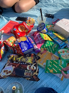 かづき「お花見🌸」