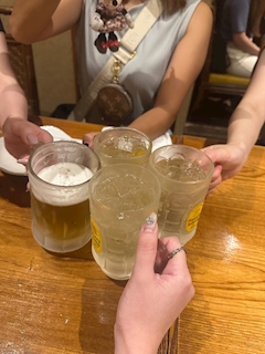 ひなた「🍻💞」