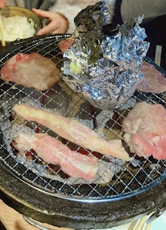 らん「朝に食べる焼肉も美味しい✨✨」