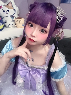 プロフィール写真3・💜如月 姫来💜@ネオスナック紙の月｜ネオスナック 紙の月・カミノツキ - 歌舞伎町のパブ/スナック