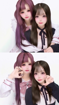 まな「初プリ🐈🩷」