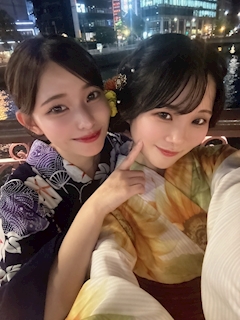 ここ「浴衣day初日‼️」