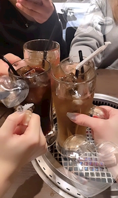 かれん「みんなでごはん！！！」