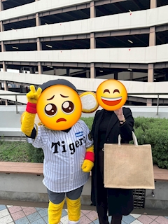 サクラ「今シーズン初⚾️」