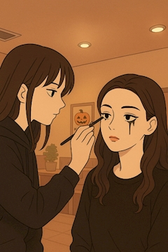 しほ「土曜日👻✨」