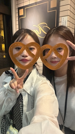 ほのん「キャストのベストショットNo.2✌️」