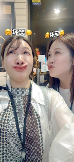 ほのん「キャストのベストショット👭‪🫶」