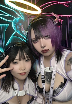 電脳デーモン「⚡️9月は新人ちゃんがたくさん増えました✨⚡️」