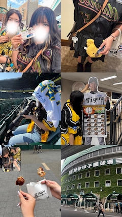 えま⚾️🩵 亀戸 Leia🌴「のあちゃんと甲子園行ってきた！！」