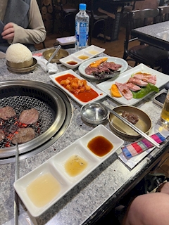 らん「焼肉🍗」