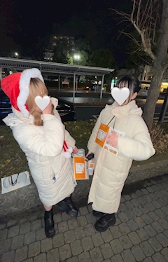 うか「サンタ出勤19:00~‎♡⃛ ̖́-⸝⸝o̴̶̷̥᷅  ̫ o̴̶̷̥᷅⸝⸝」