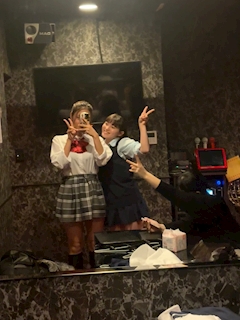 🥂マヤ♾️❤️LEON🖤♾️MAYA🥂「初めての制服🏫」