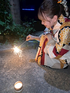 かれん「浴衣祭りやるよ～」
