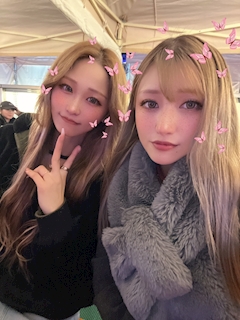 まな「新年いっぱつめー！！」