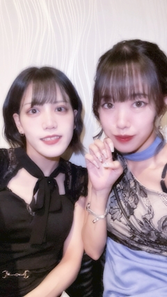 まつり【夜】「🤍🤍🤍」