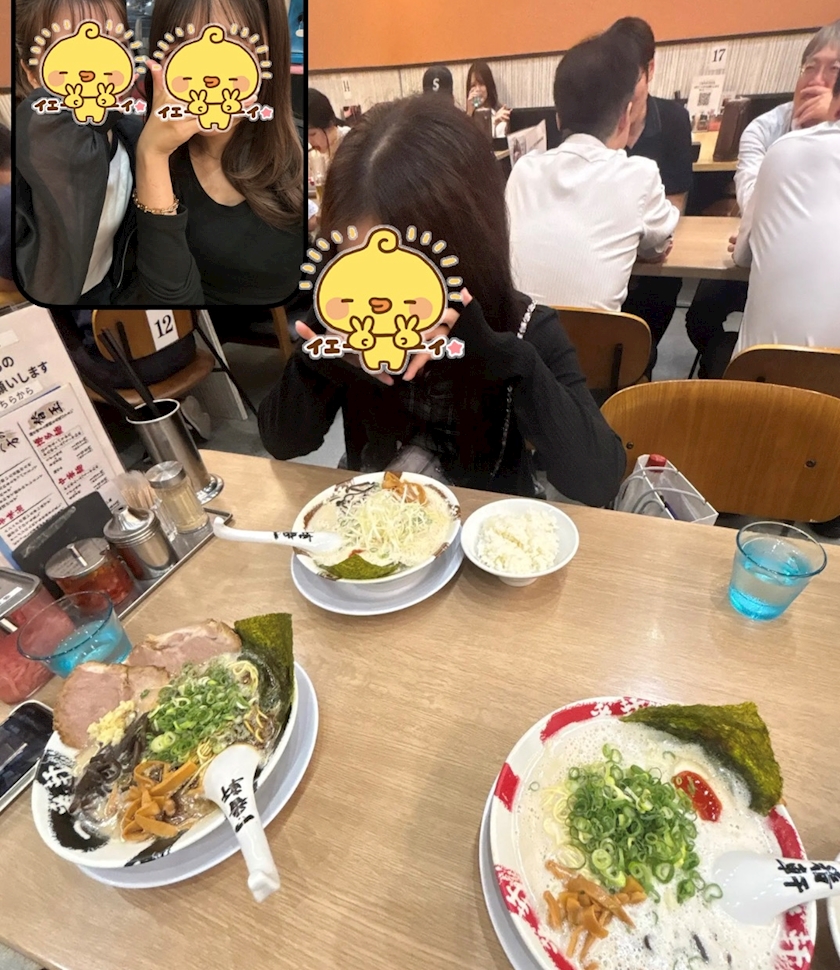 キャスト同士で撮影した仲良し写真