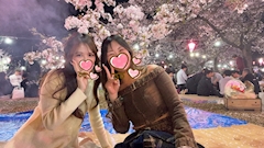まりん「桜吹雪🥺🌸✨✨」