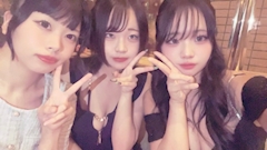 ここ「仲良しちゃんたち~🩷🖤💚」