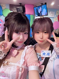 あお「推しメンとパシャリ📸」