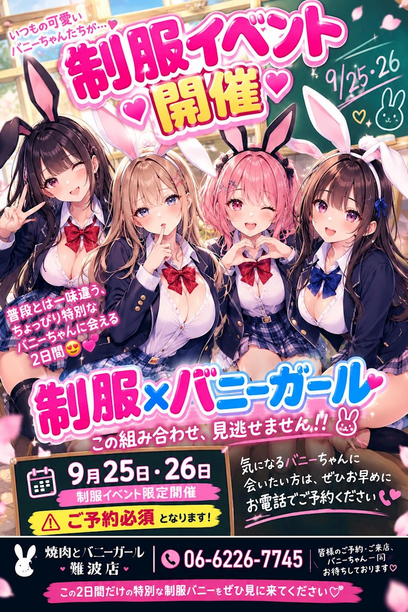 ピックアップニュース 🎀制服姿に大変身🎀✨