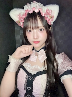 いと「ぴんくにゃんこです」