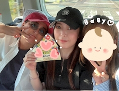 なな「お盆明け🎐🩵」