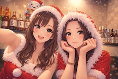 💛さな🐶‪🎣‬🐟クラブエリーゼ💛「🎄サンタコスありがとうございました🎅🏻🎀🎄」