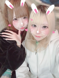 まい「ななちゃんと❣️」