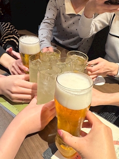 ありさ💛中洲･ZEUS💛チーママ「忘年会🍺」