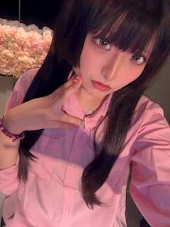 いるか🐬💫「14日のお礼 黒髪ロングはやっぱり最強❓」