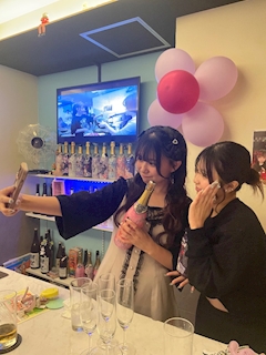 ばいばいきん😈ྀིりのあ😈ྀི【JJ-上野】「りのあ誕生日🎉🎂あやさん、ふーかちゃんのバースデーイベントもやってるので来てください𓅫⸒⸒」