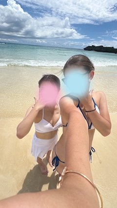 まな「宮古島録～～！🌺🌴」