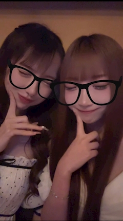  えり「まいかちゃんと🫶�」