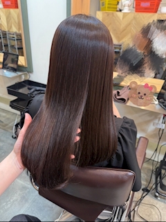 とも「髪の毛染めた💝」