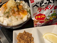 千夜 🌙 Club With me 🌃「もんじゃ焼きを食べました！」
