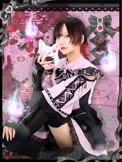 プロフィール写真6・しち❤️‍🔥🪭｜幽遊屋敷～霊女編～・ユウユウヤシキ レイジョヘン - 秋葉原のコンカフェ