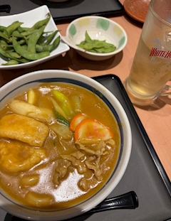 カレーうどん！
