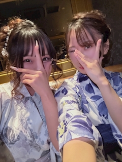 黒川 ありさ「浴衣イベント 𓂃🫧‪」