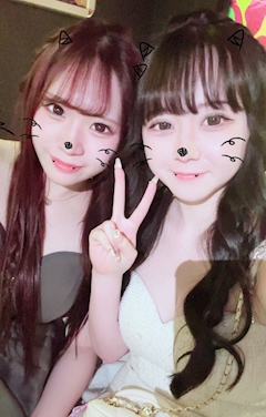 さくら「るーなさんと💕💕」