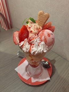 夜カフェ行った！